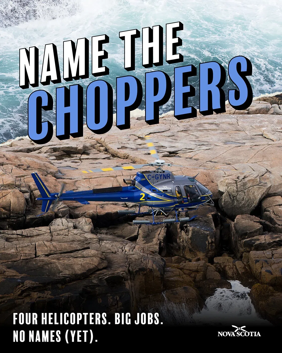 Help Name Nova Scotia's New Choppers!