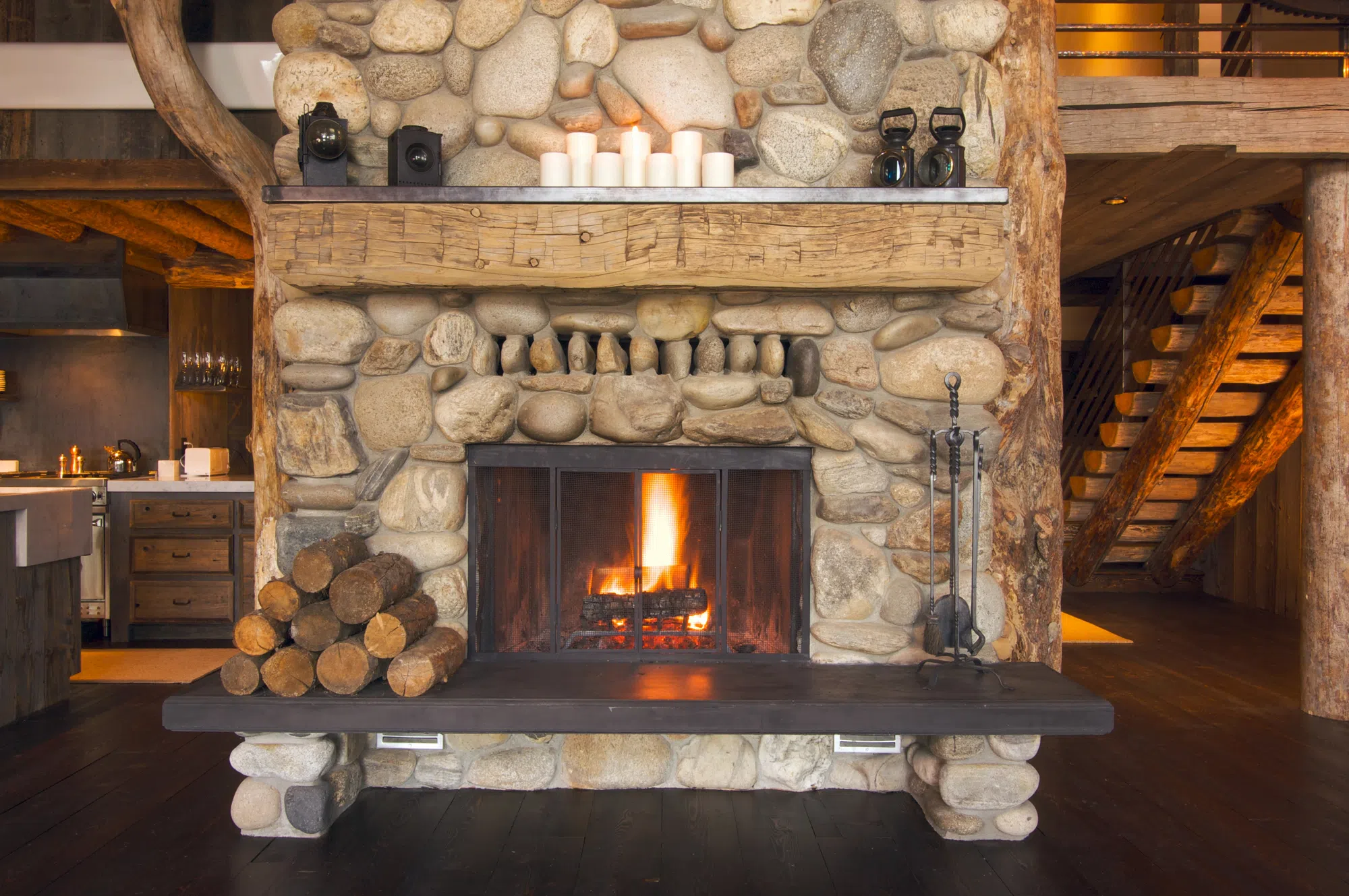 A Cozy Tradition! The History of TV Fireplaces