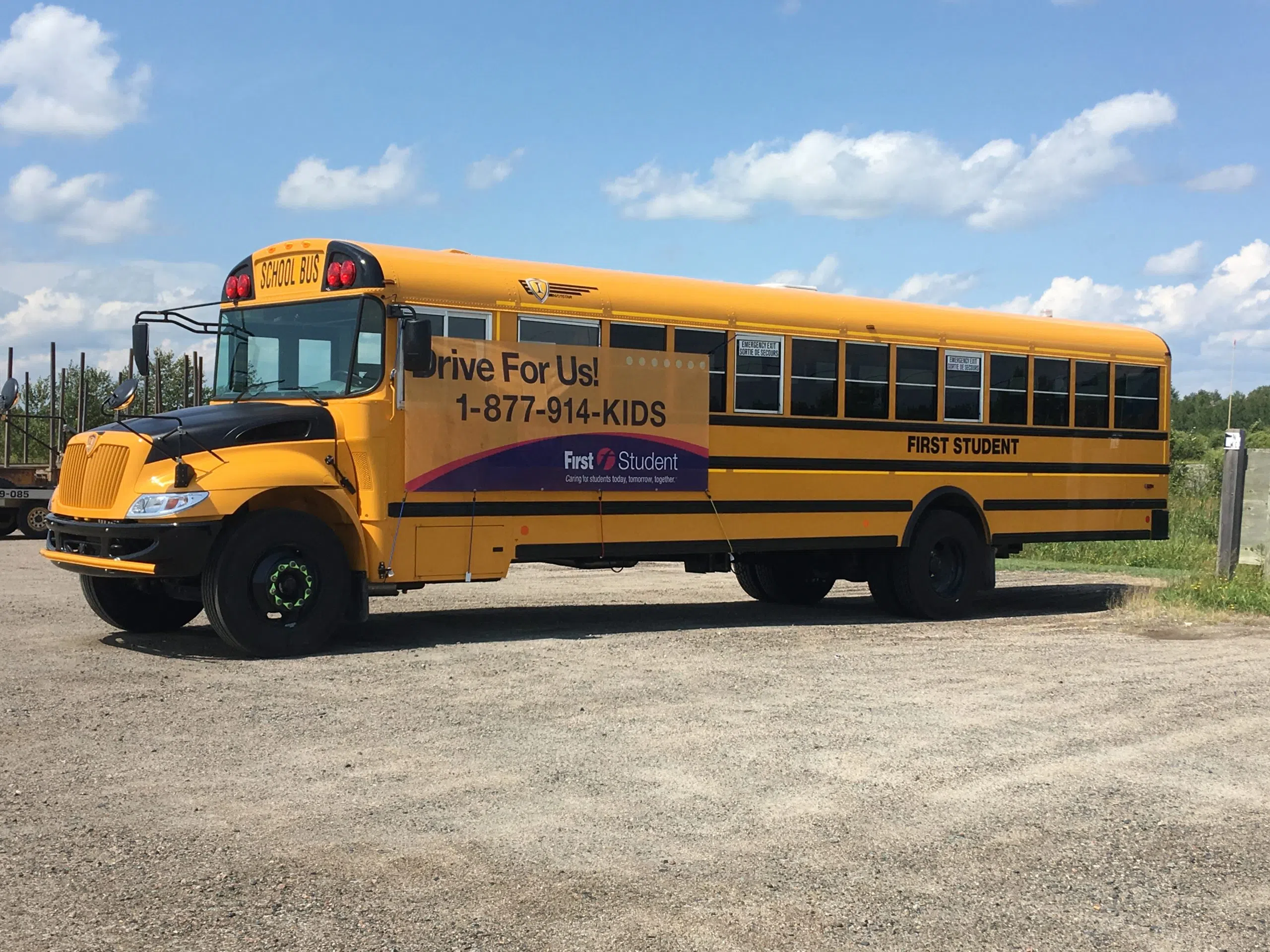 First Student Takes To The Road