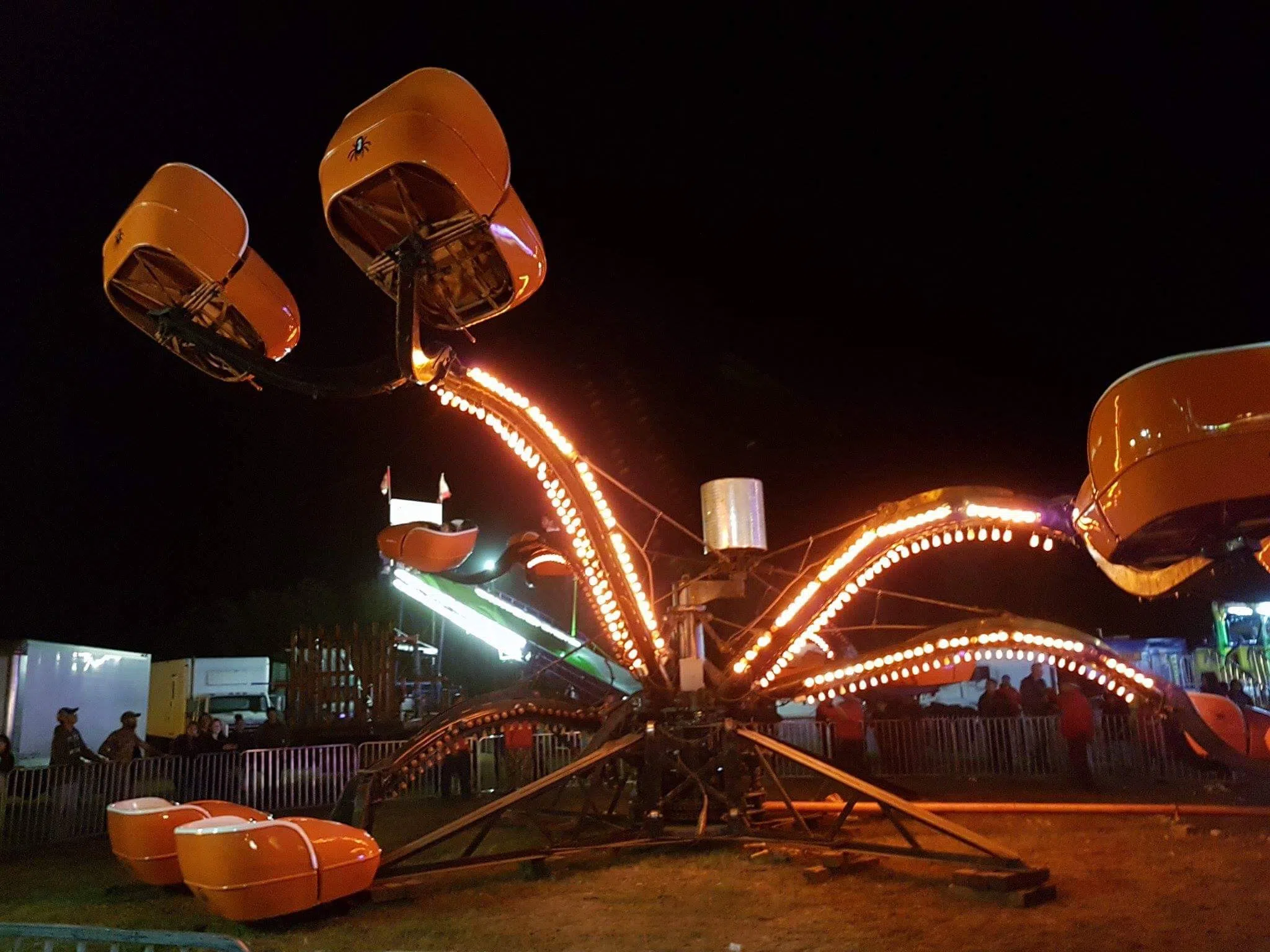 No Serious Injuries when Midway Ride Fails at Dryden Fair