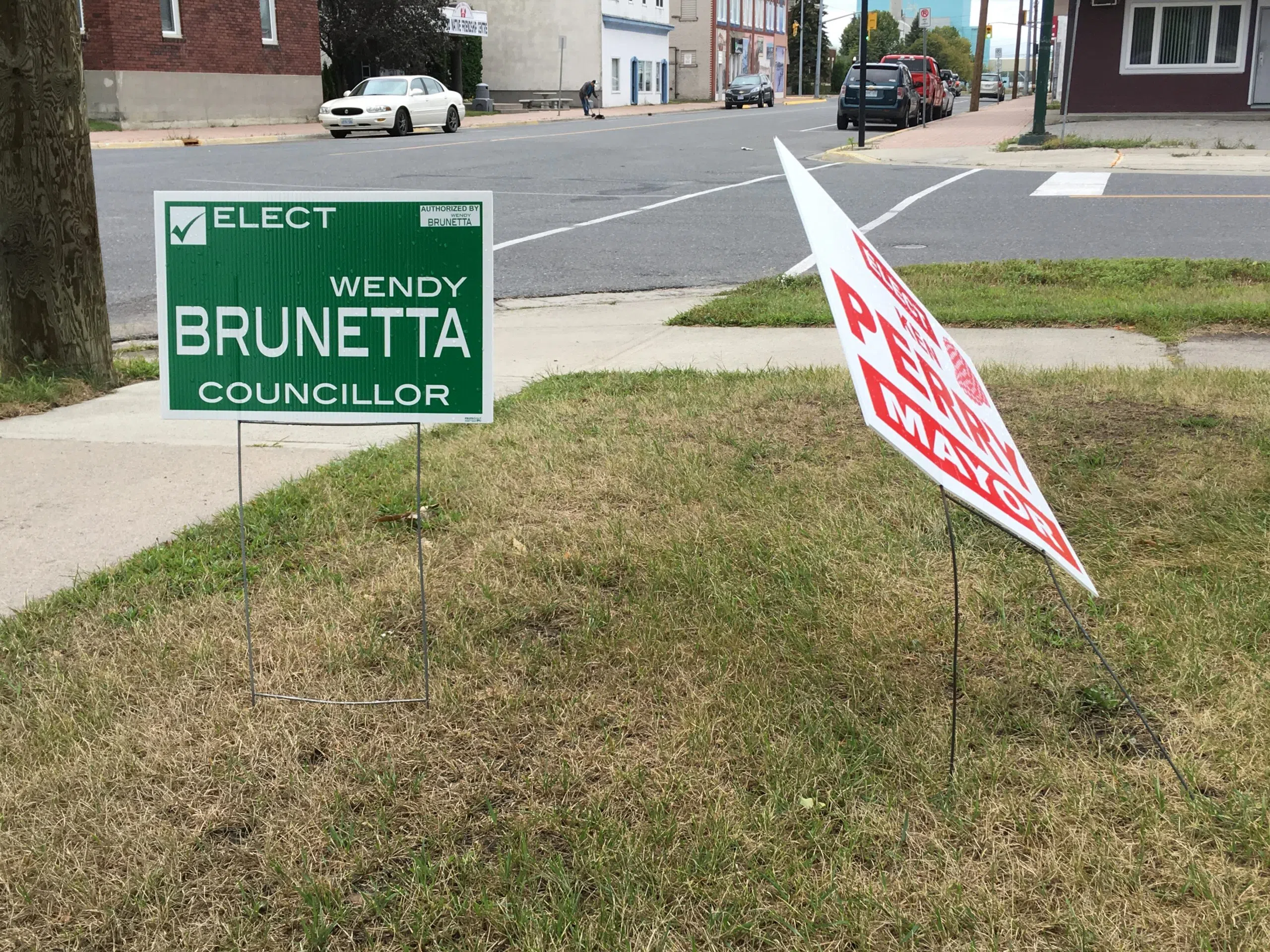 Elections Signs Go Missing