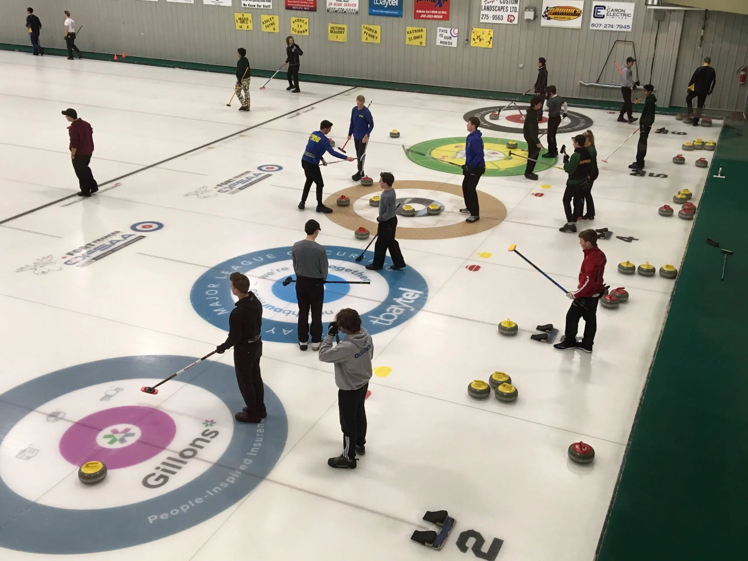 OFSAA Curling Underway