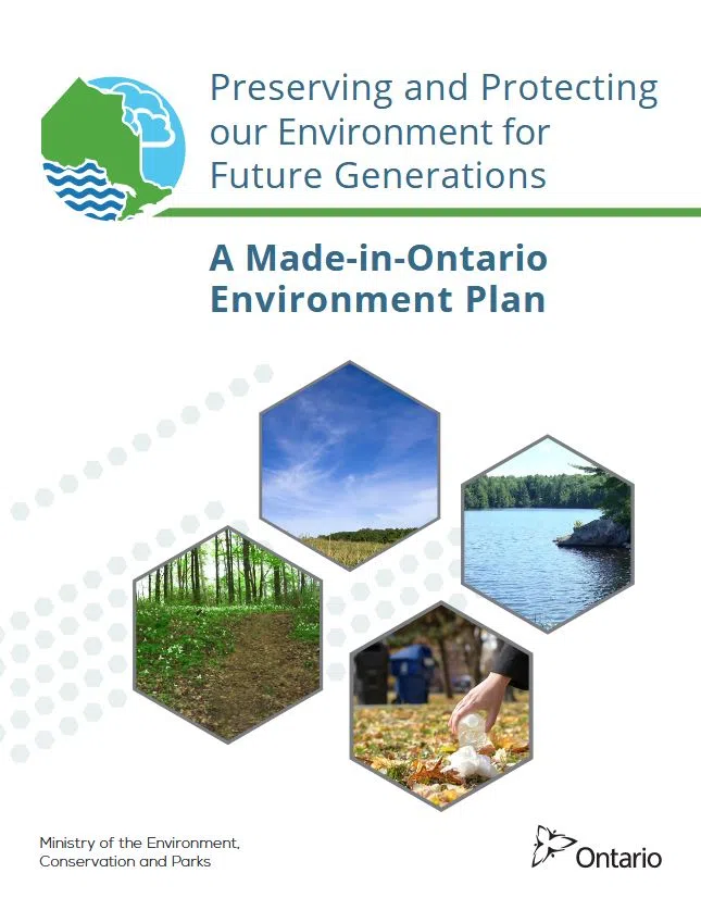 Made-In-Ontario Climate Change Plan Revealed