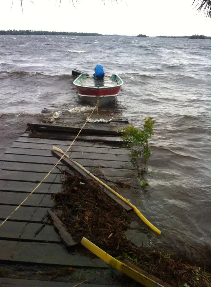 Watch For Floating Debris