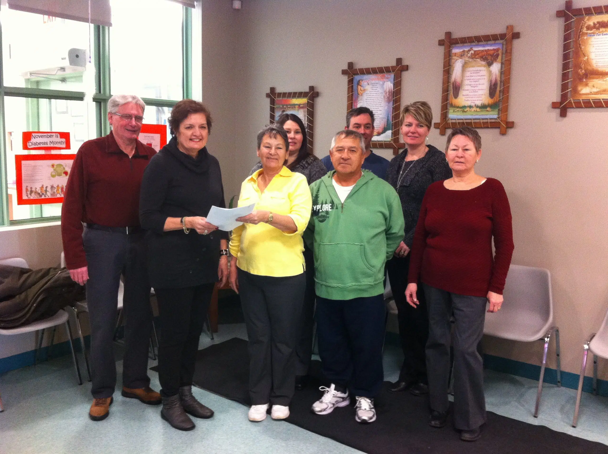 Donation Made To Riverside Foundation CFOB 93.1 The Border