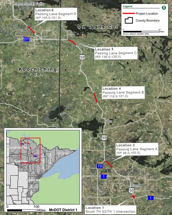 Construction On New Passing Lanes Begins