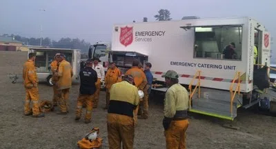 Salvation Army Collecting For Australia