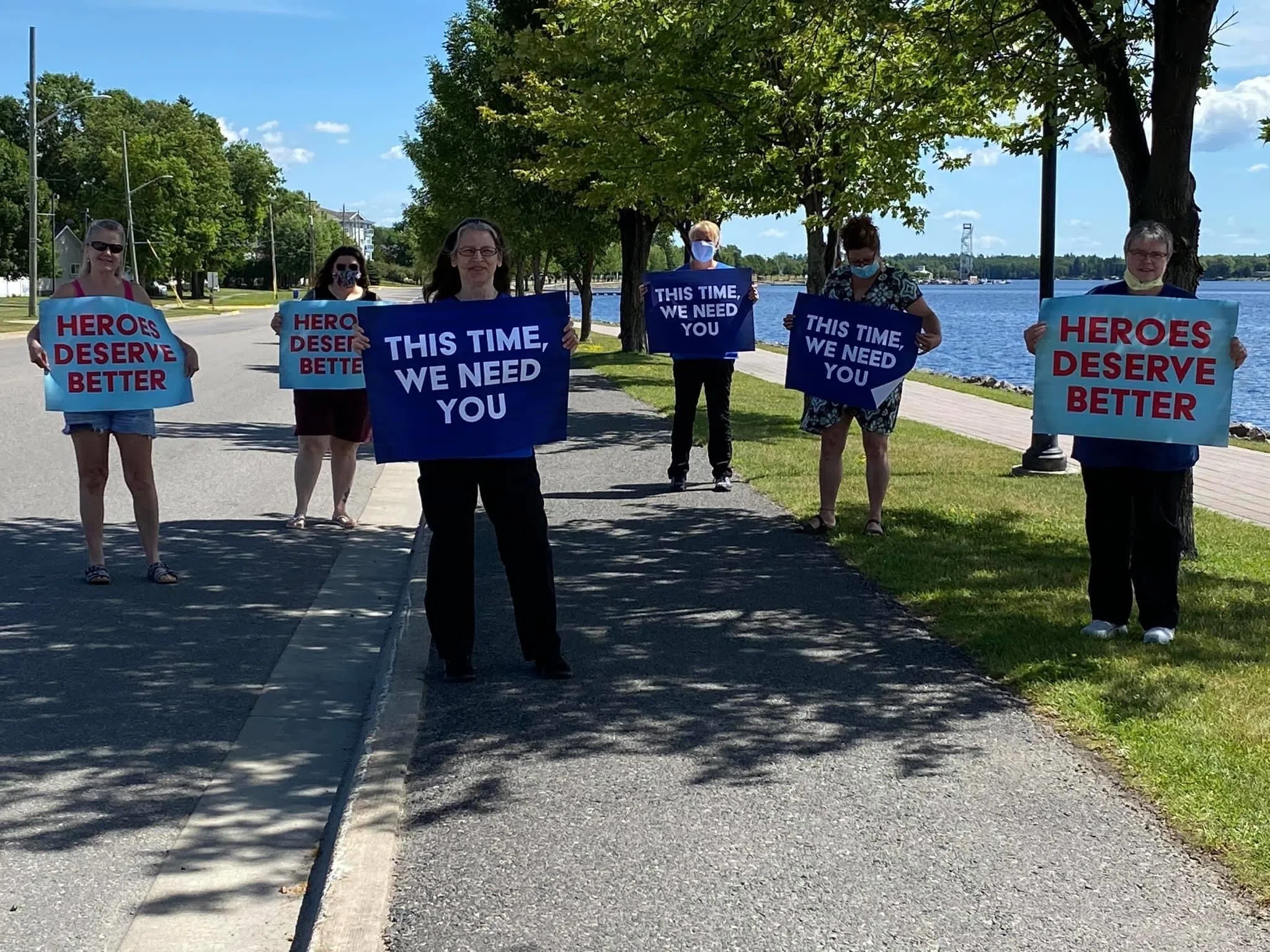 Hospital Workers Protest Bill 195