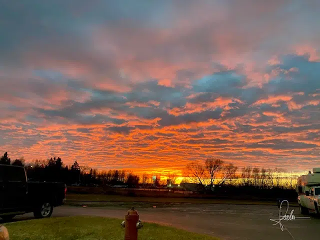 Fall Sunset In Fort Frances