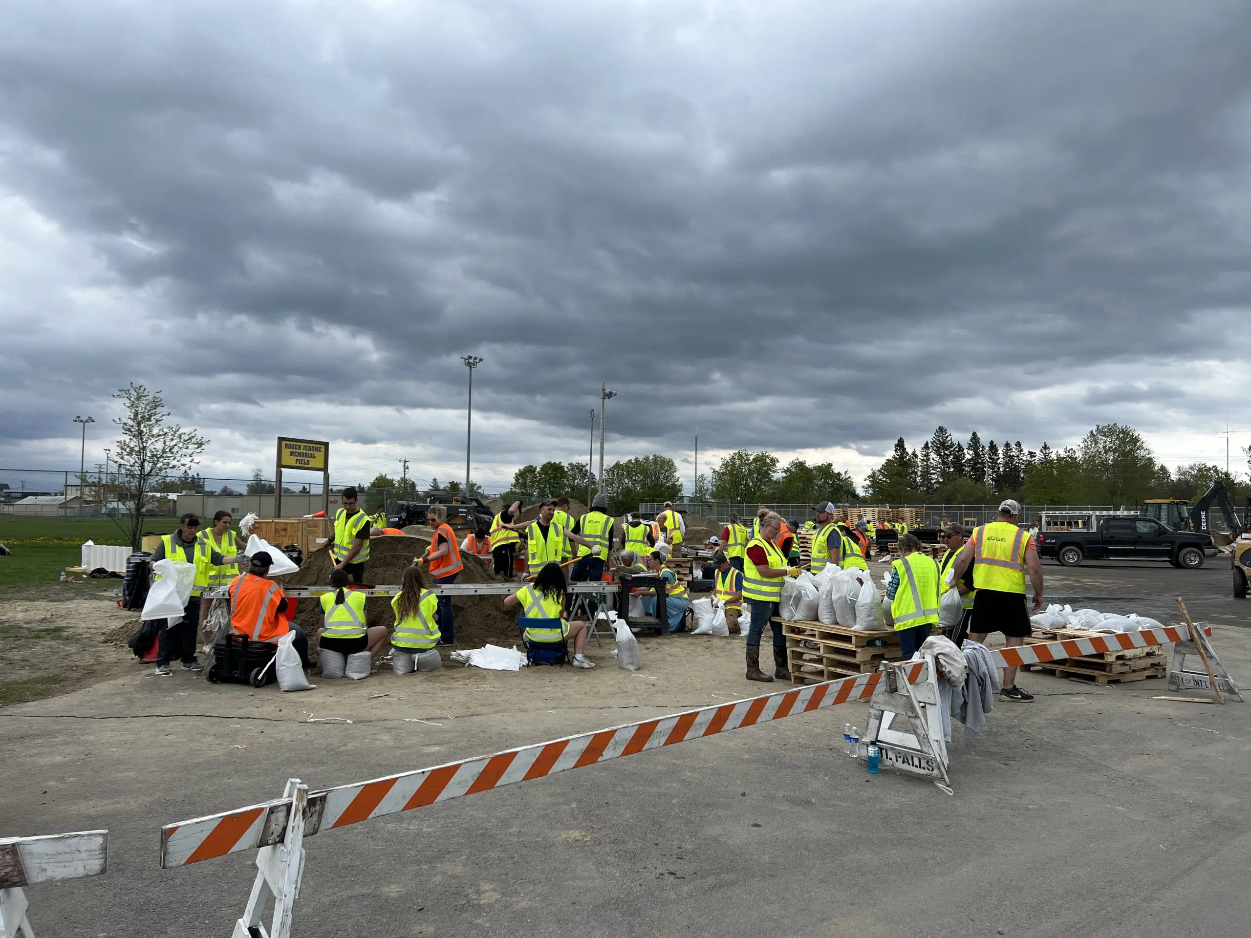 Sandbags Available at Kerry Park