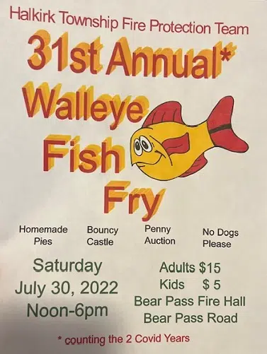 Halkirk Township Fire Protection Team Annual Walleye Fish Fry - Roberta Oliver Interview