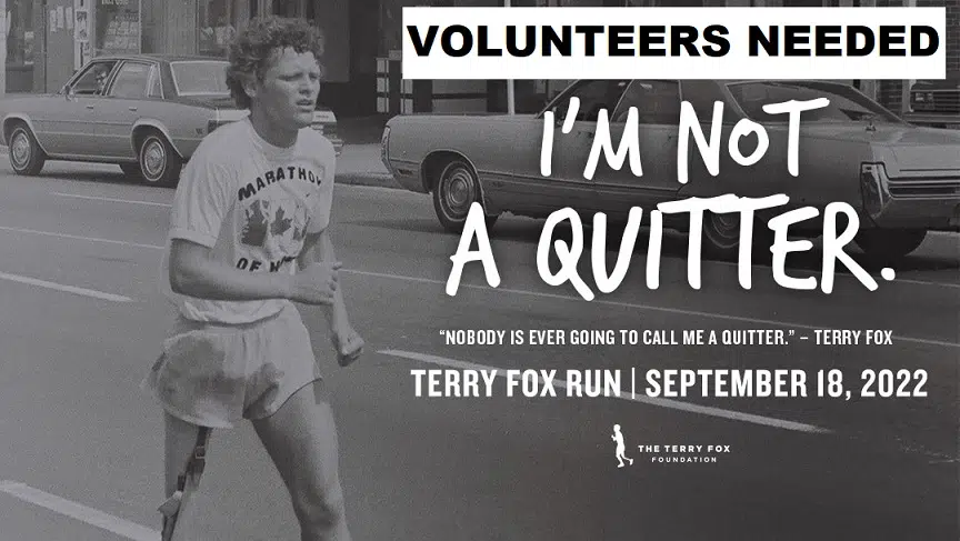 Terry Fox Run 2022 Fort Frances - VOLUNTEERS NEEDED - Bill Michl - Fort Frances Volunteer Bureau - Interview