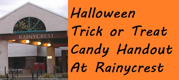 Halloween Trick Or Treat Candy Handout At Rainycrest - Calli Vandenbrand Interview