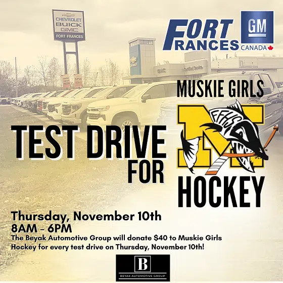 Fort Frances GM Test Drive For Muskie Girls Hockey - Holly Kaemingh Interview