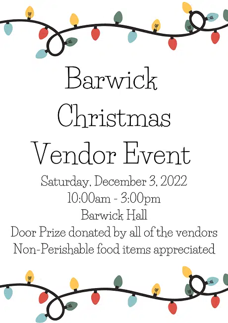 Barwick Christmas Vendor Event - Andrea Schram Interview