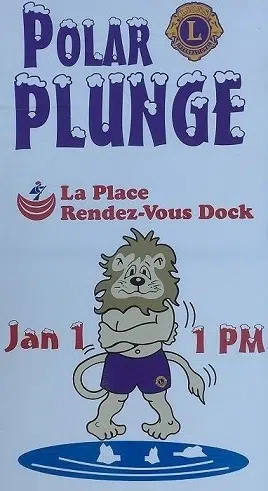 Voyageur Lions Club New Year's Day Polar Plunge 2023