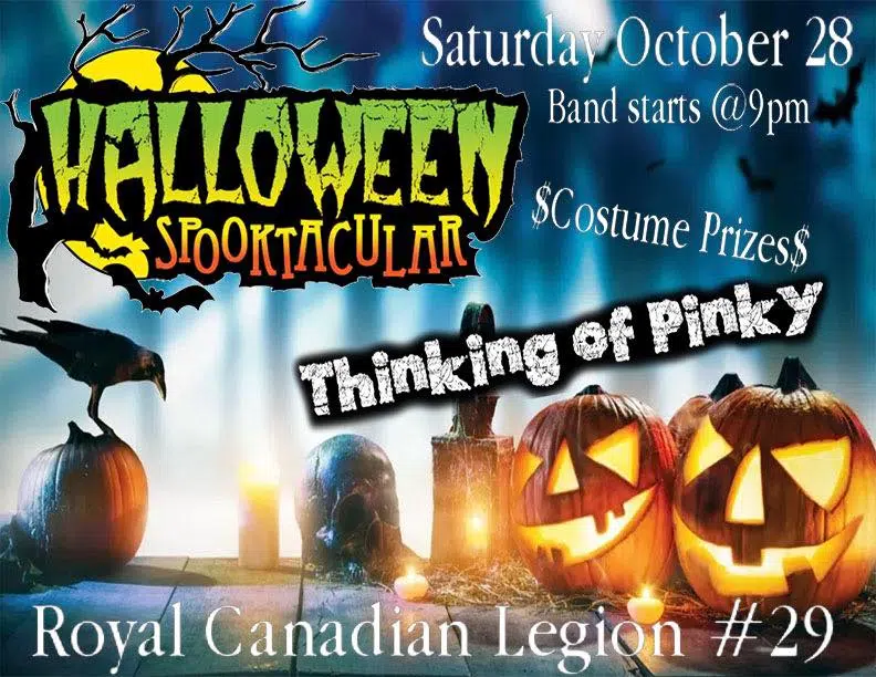 Fort Frances Royal Canadian Legion -  "Halloween Spooktacular" - Veronica Davis Interview