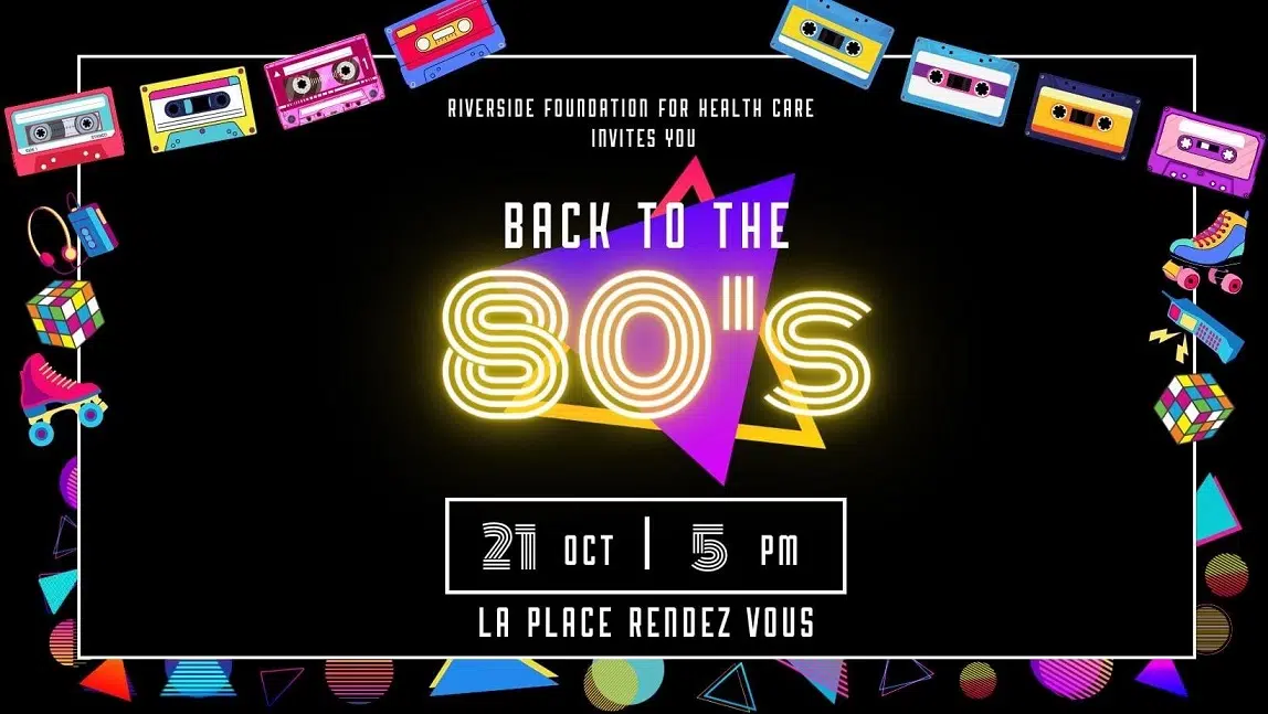 Riverside Foundation For Health Care “Back To The 80’s” Fundraising