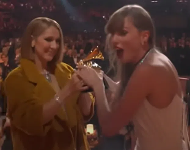 Taylor Swift IGNORES Celine Dion At The Grammys - My Mom Would Have Been Mad!