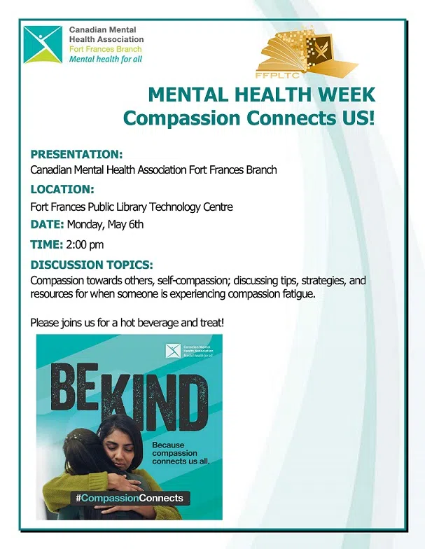"Compassion Connects Us" - CMHA Fort Frances Presentation - Cortney Caldwell Interview