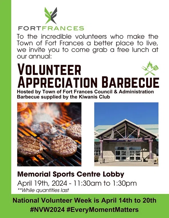 Town Of Fort Frances - Volunteer Appreciation BBQ - Mayor Andrew Hallikas