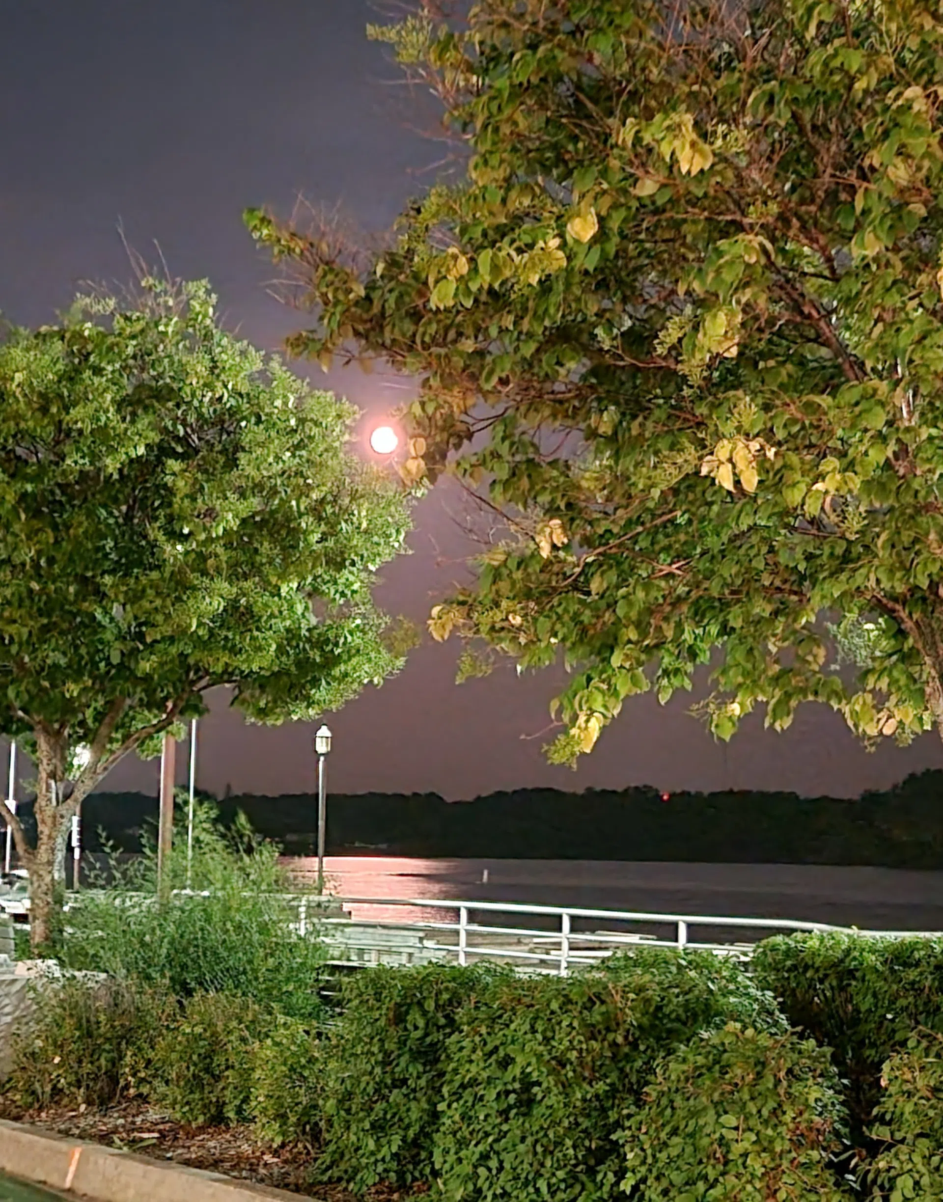 Full Moon On The Waterfront