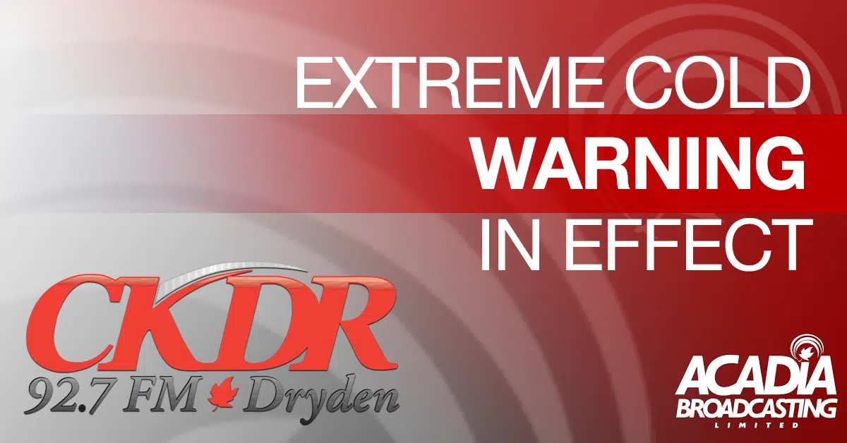 Extreme Cold Warning Issued