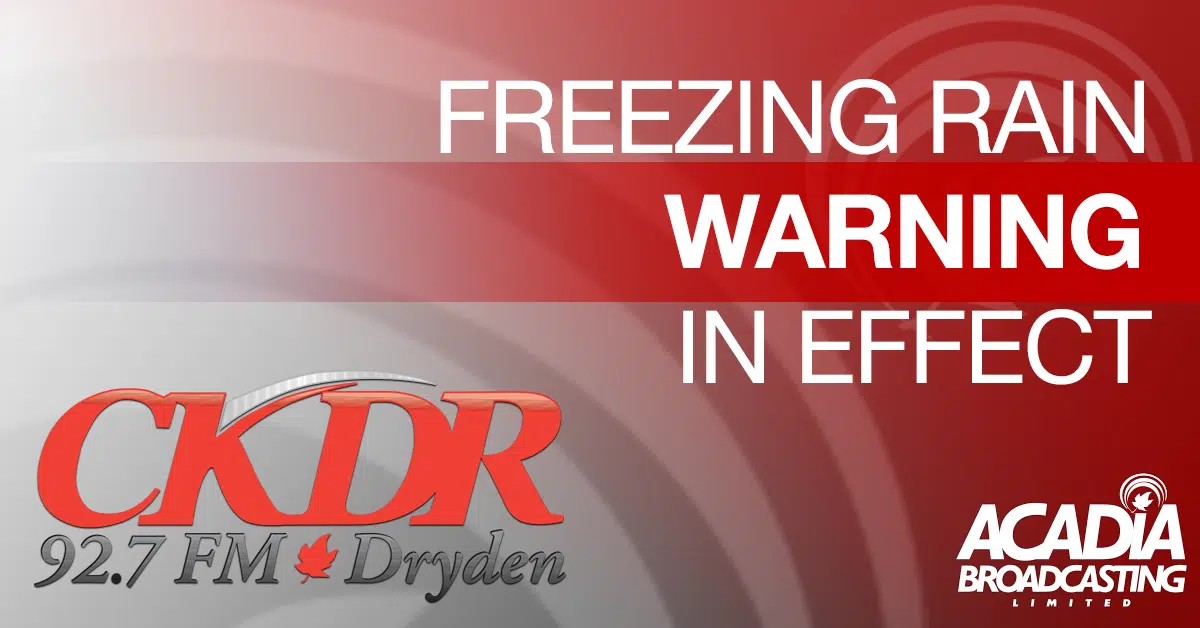 Freezing Rain Likely Overnight