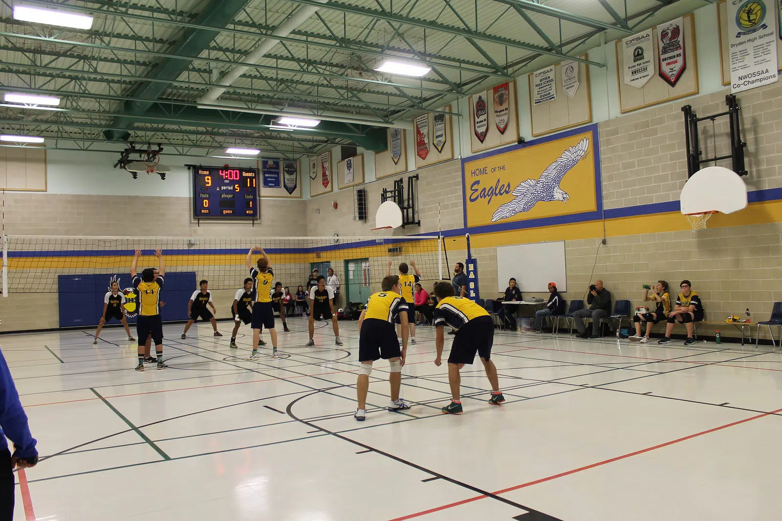 Eagles Take On Muskies On The Court In Fort Frances