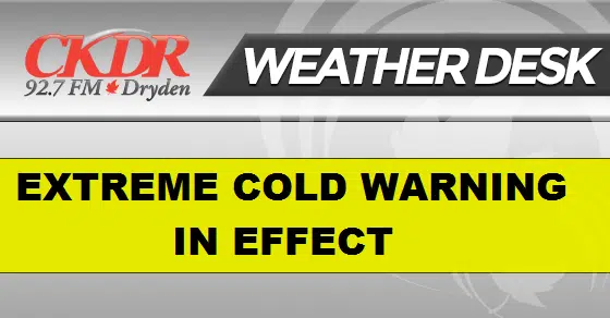 Extreme Cold Warning Across Region