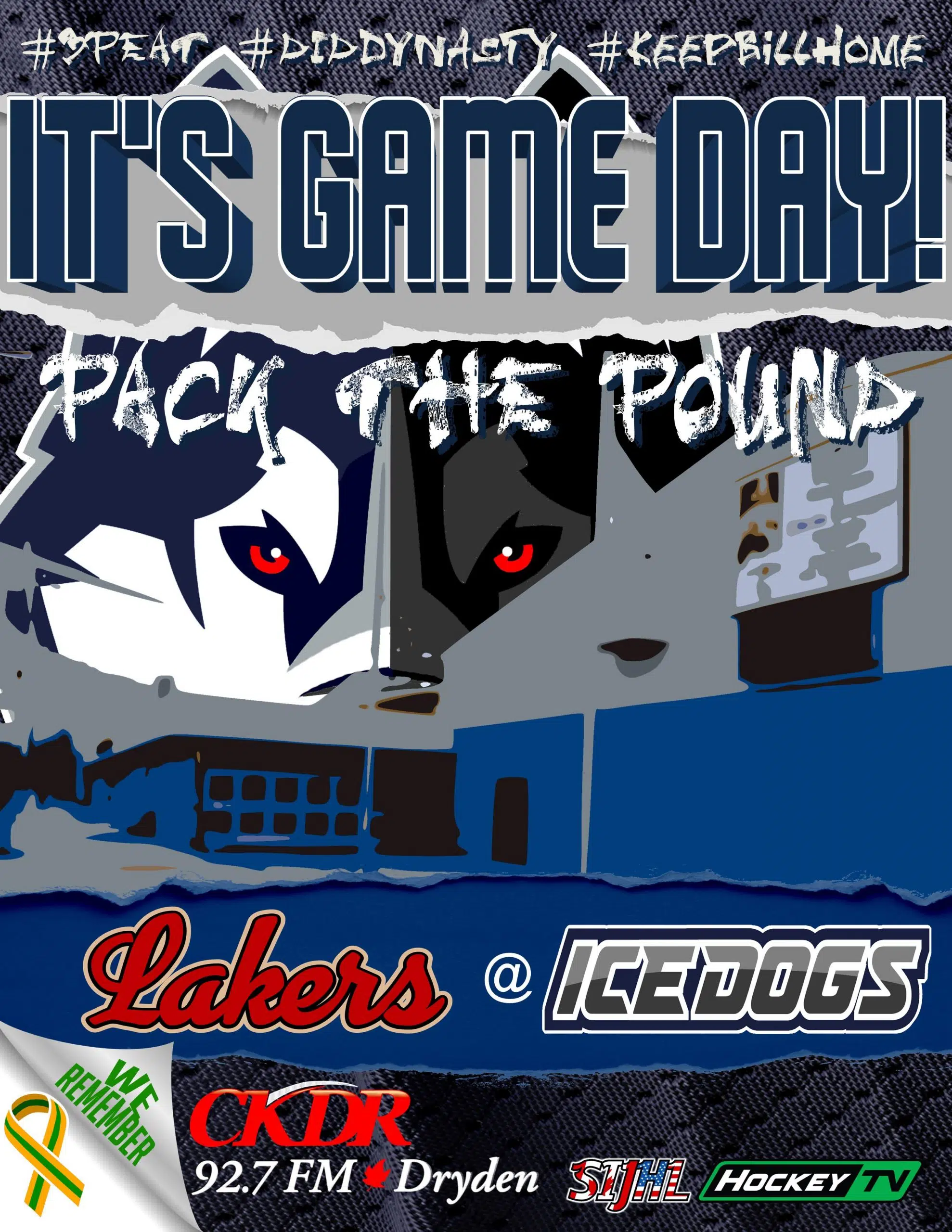 Ice Dogs Want To "Pack The Pound" For Game 2 Of Playoffs