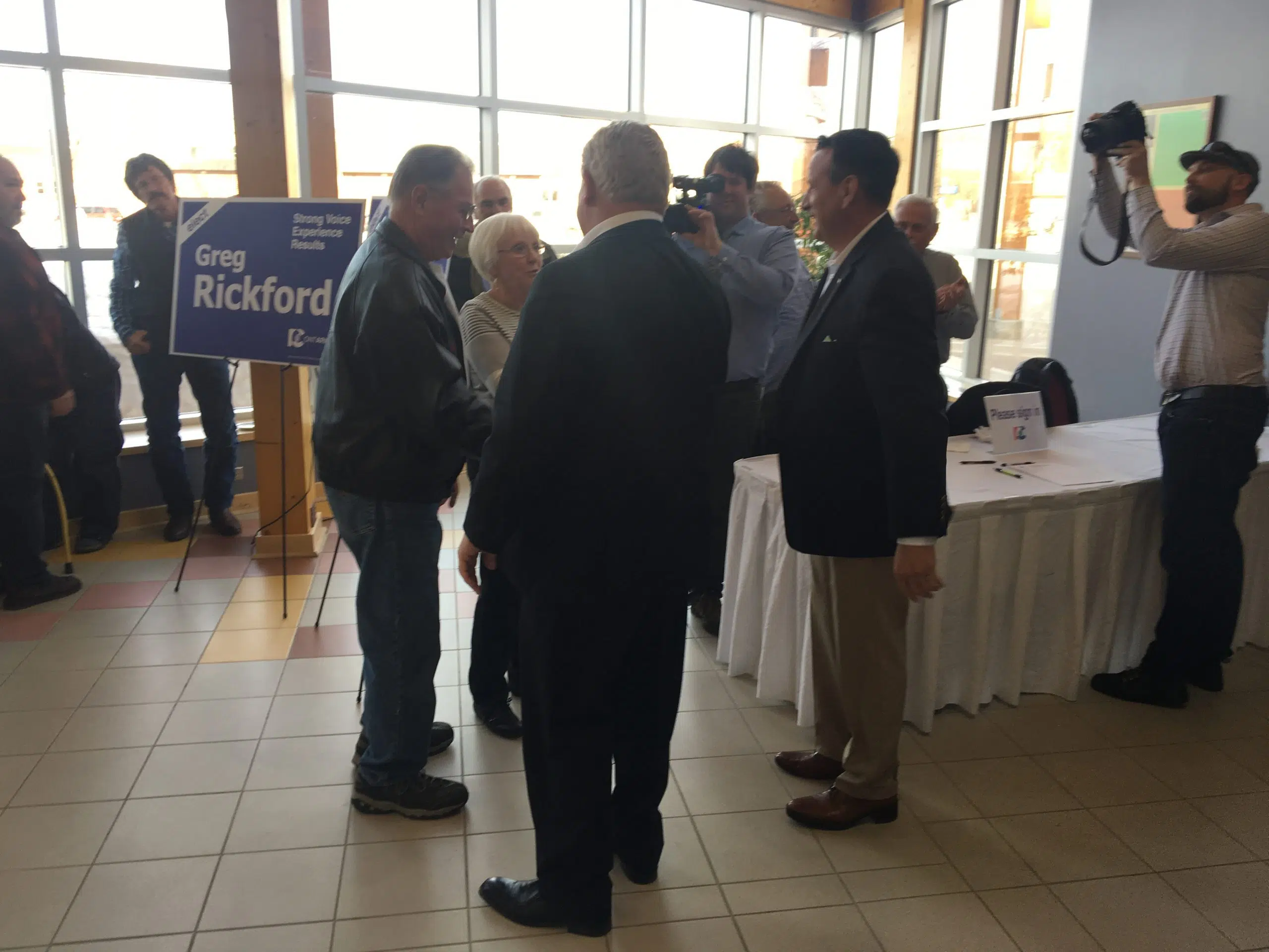 Ontario PC Leader Doug Ford Visits Dryden