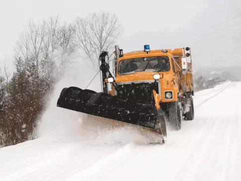 Slippery Conditions In Dryden