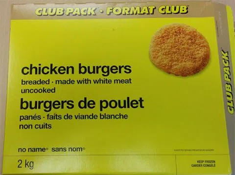 No Name & Compliments Chicken Products Recalled