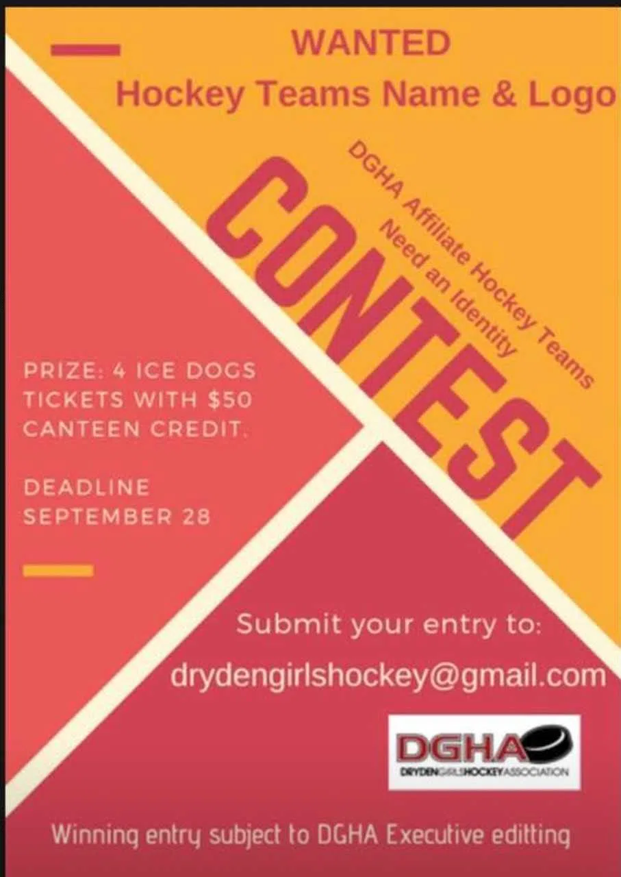 Dryden Girls Hockey Launches Logo Contest