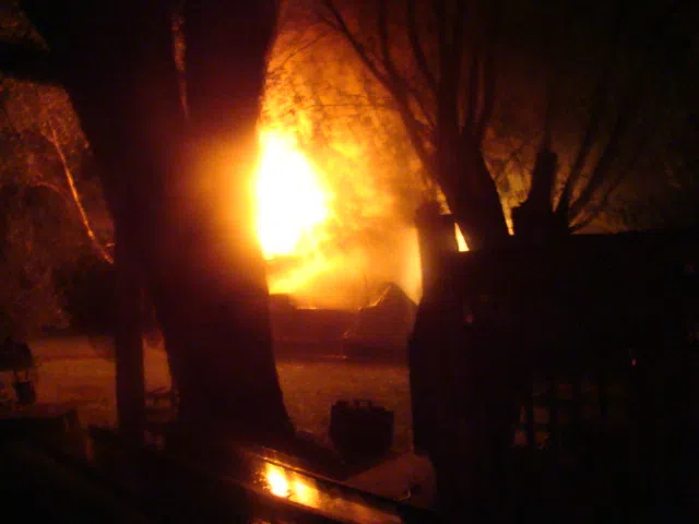 Early Monday Morning Garage Fire