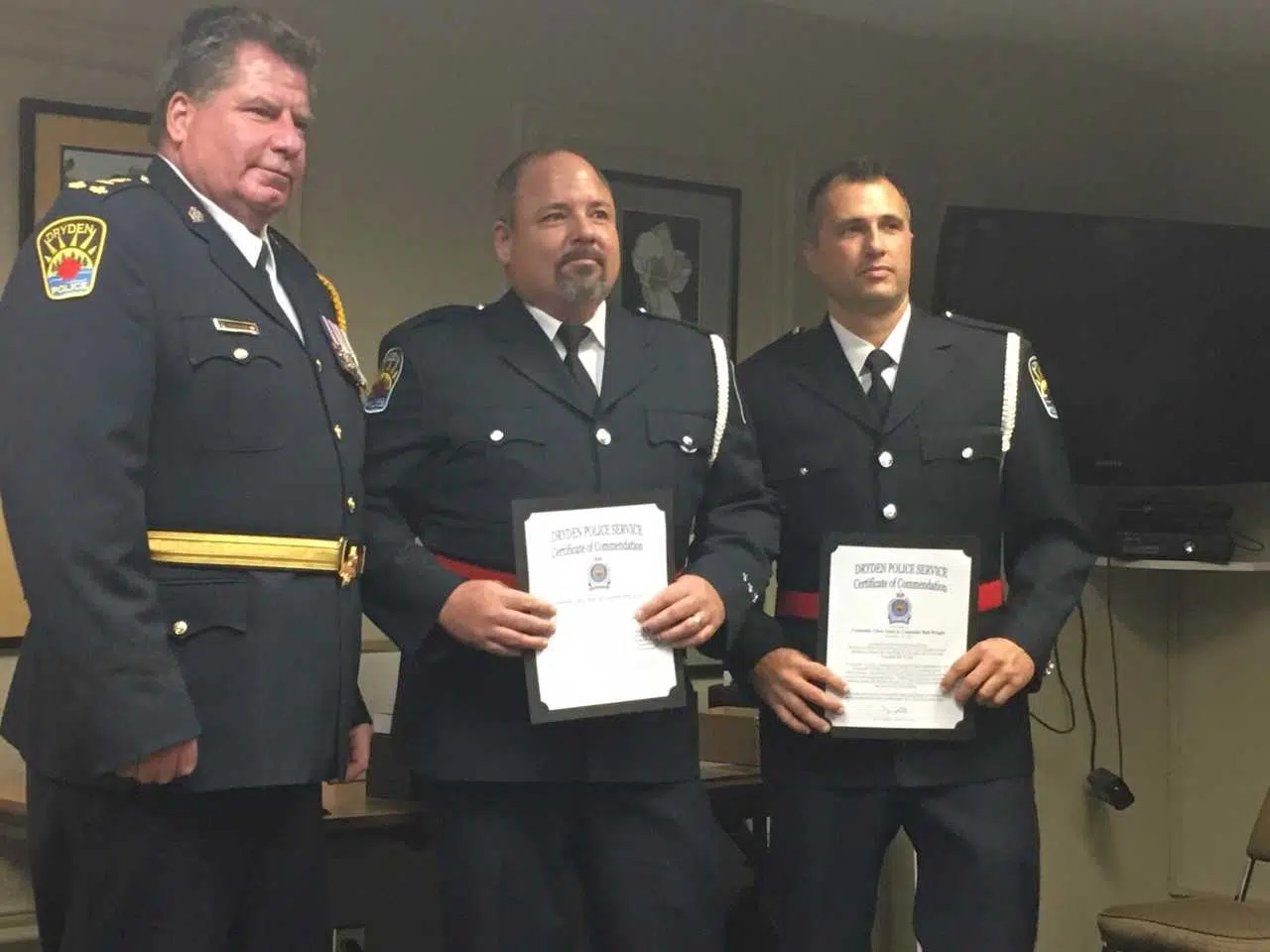 Dryden Police Honour Those Who Help Keep Community Safe