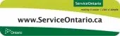 ServiceOntario Centre Closure In Ear Falls