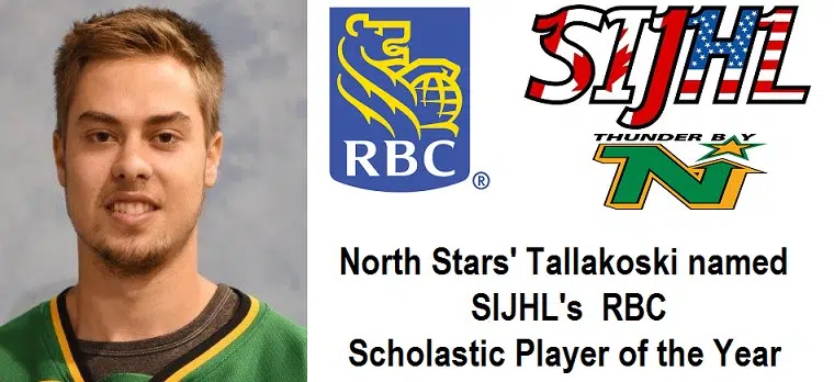 Thunder Bay Forward Wins SIJHL Scholarship