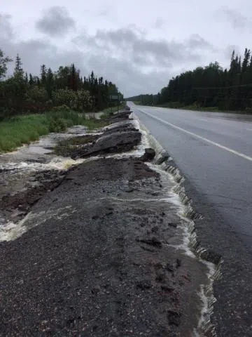 Record Rainfall In Vermilion Bay