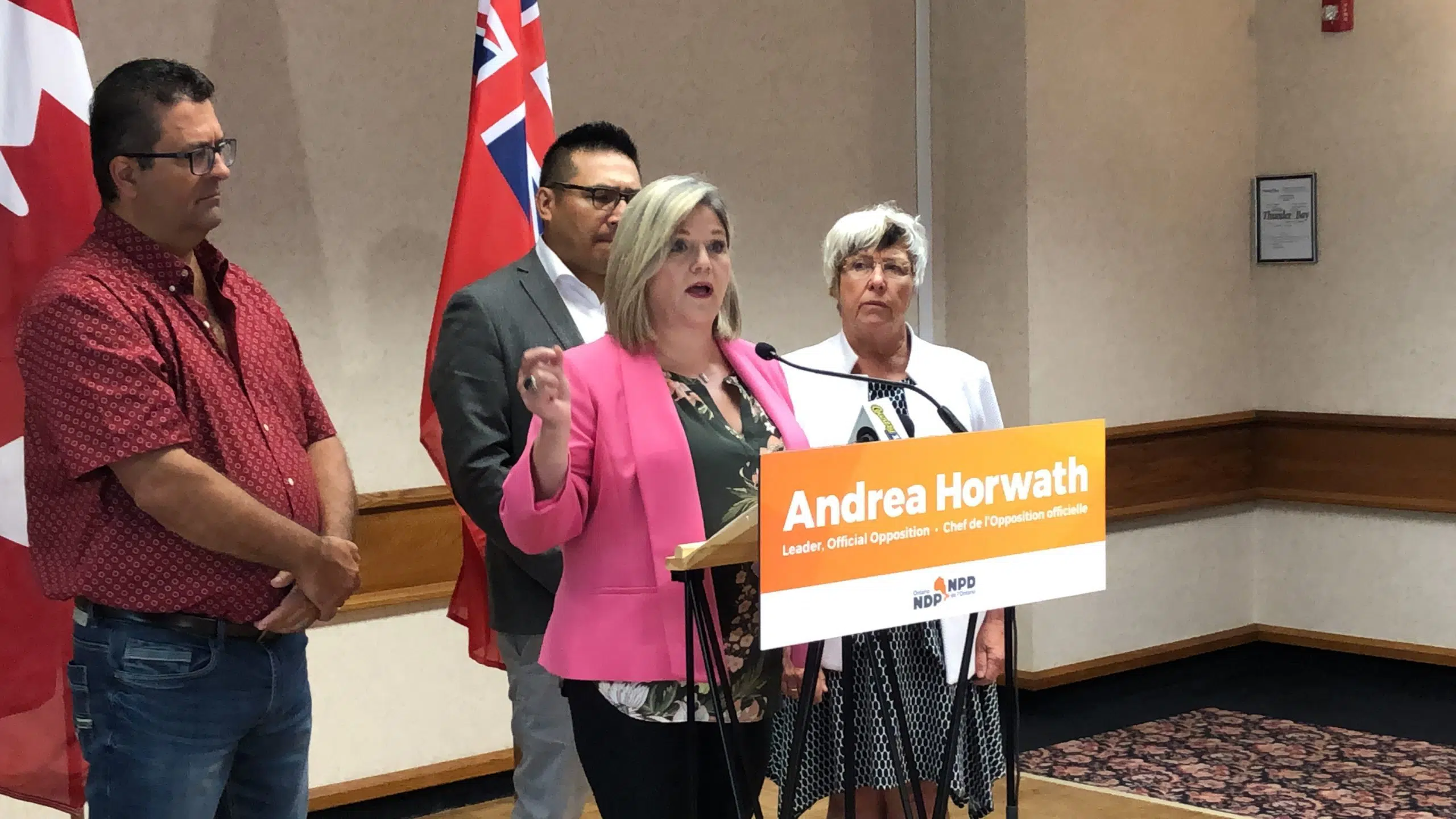 Ontario NDP Leader Address Attawapiskat Water Crisis