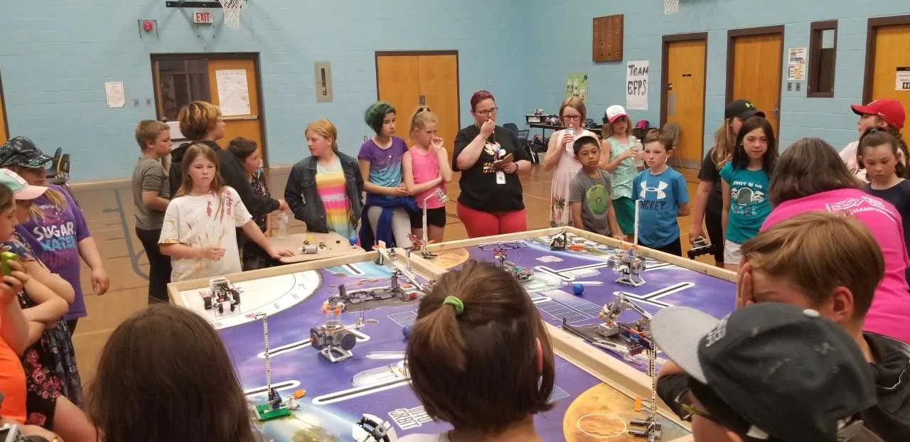 Young Students Use Lego Robots To Gain Valuable Skills