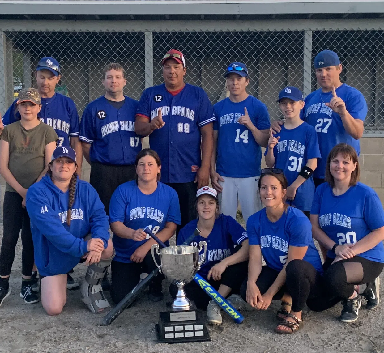 P.I. Wins Mixed Slo-Pitch Title