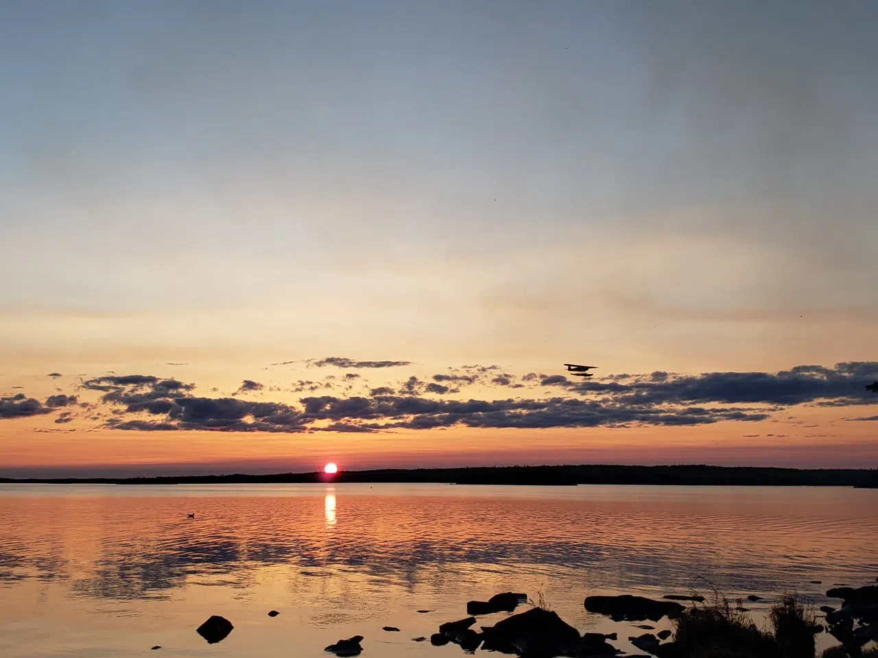 Another Day Ending In The Red Lake Area