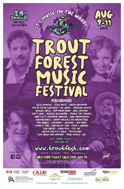 Trout Forest Music Festival Opens Today