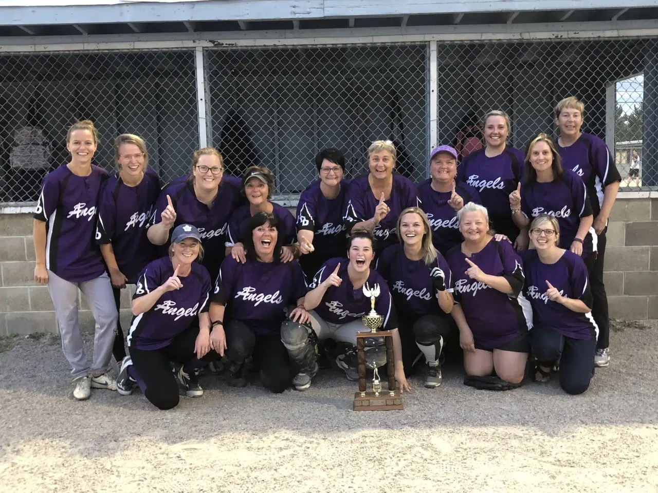 Thompson's Paint Shop Angels Win 2019 Ladies Fastball Championship