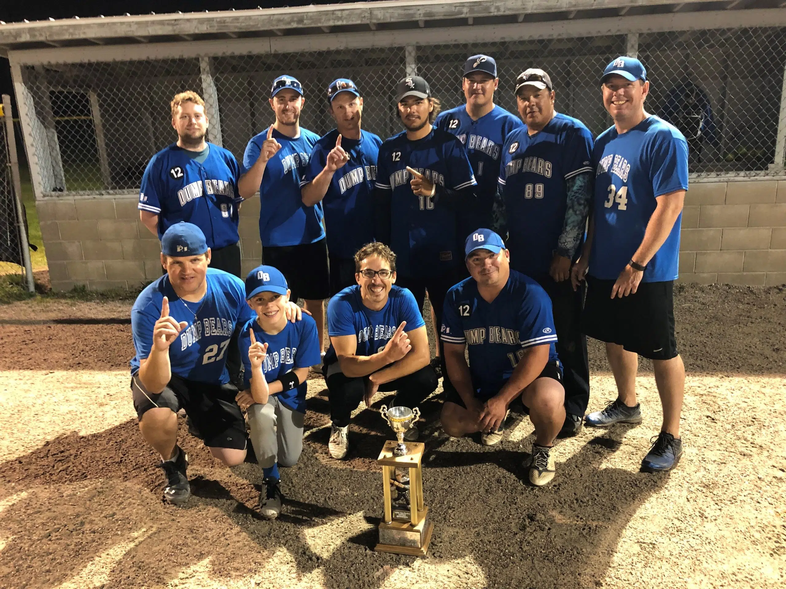 PI DUMPBEARS Take League Title