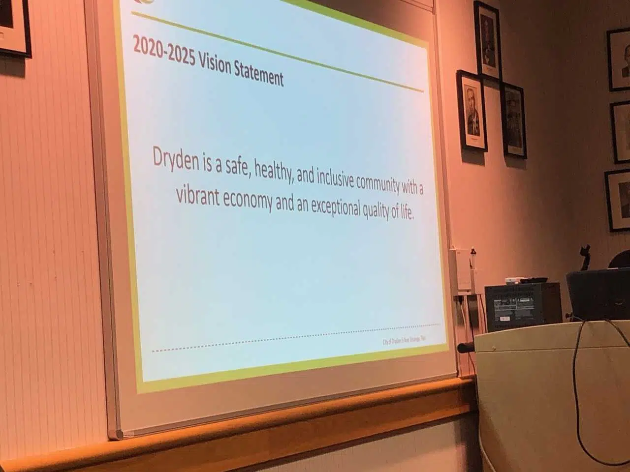 Dryden Looking At Draft Strategic Plan