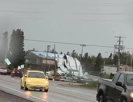 Power Outage And Storm Damage In Red Lake