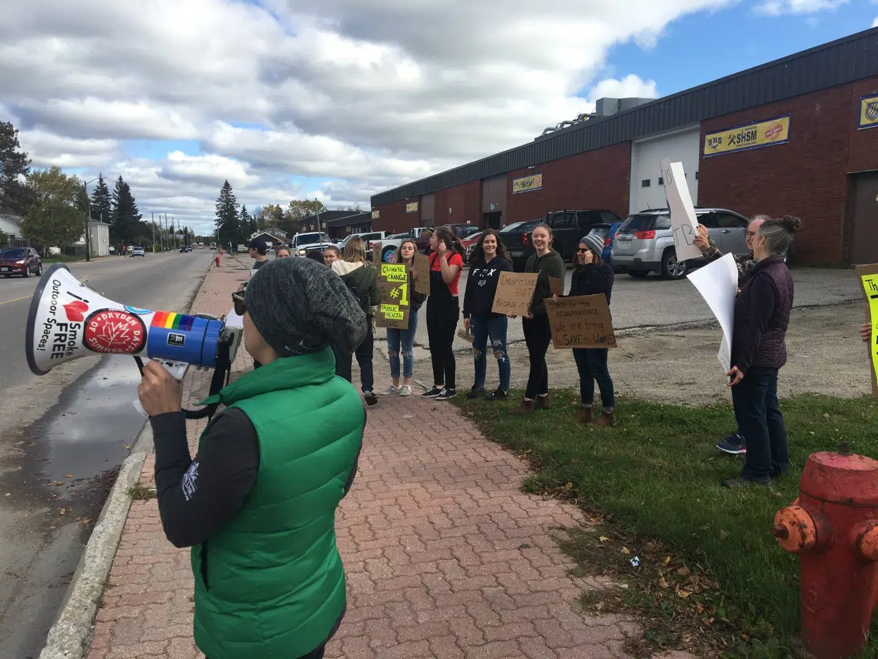 Climate Strike In Dryden